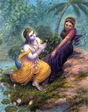 Krishna and Radha